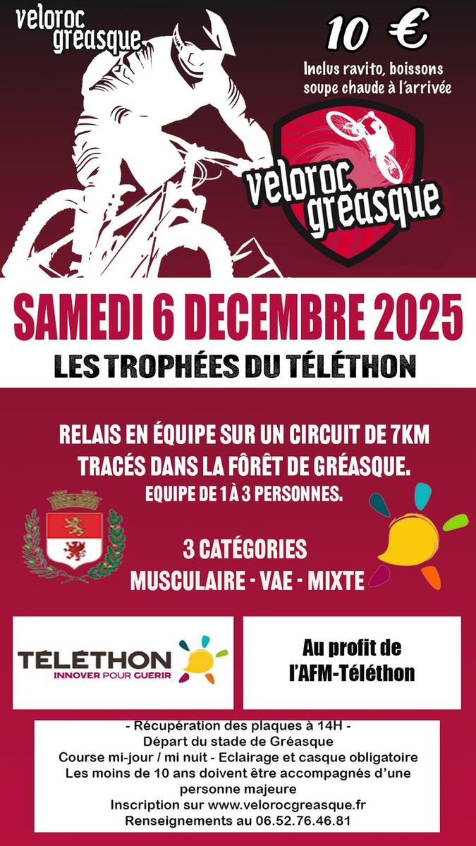 Pédalez pour la vie, roulez pour le Téléthon !